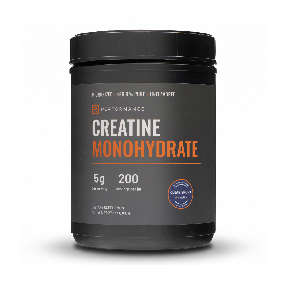 ≥99.9% Pure Creatine Monohydrate - 1000g (1kg)